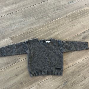 Burberry baby sweater size 6m